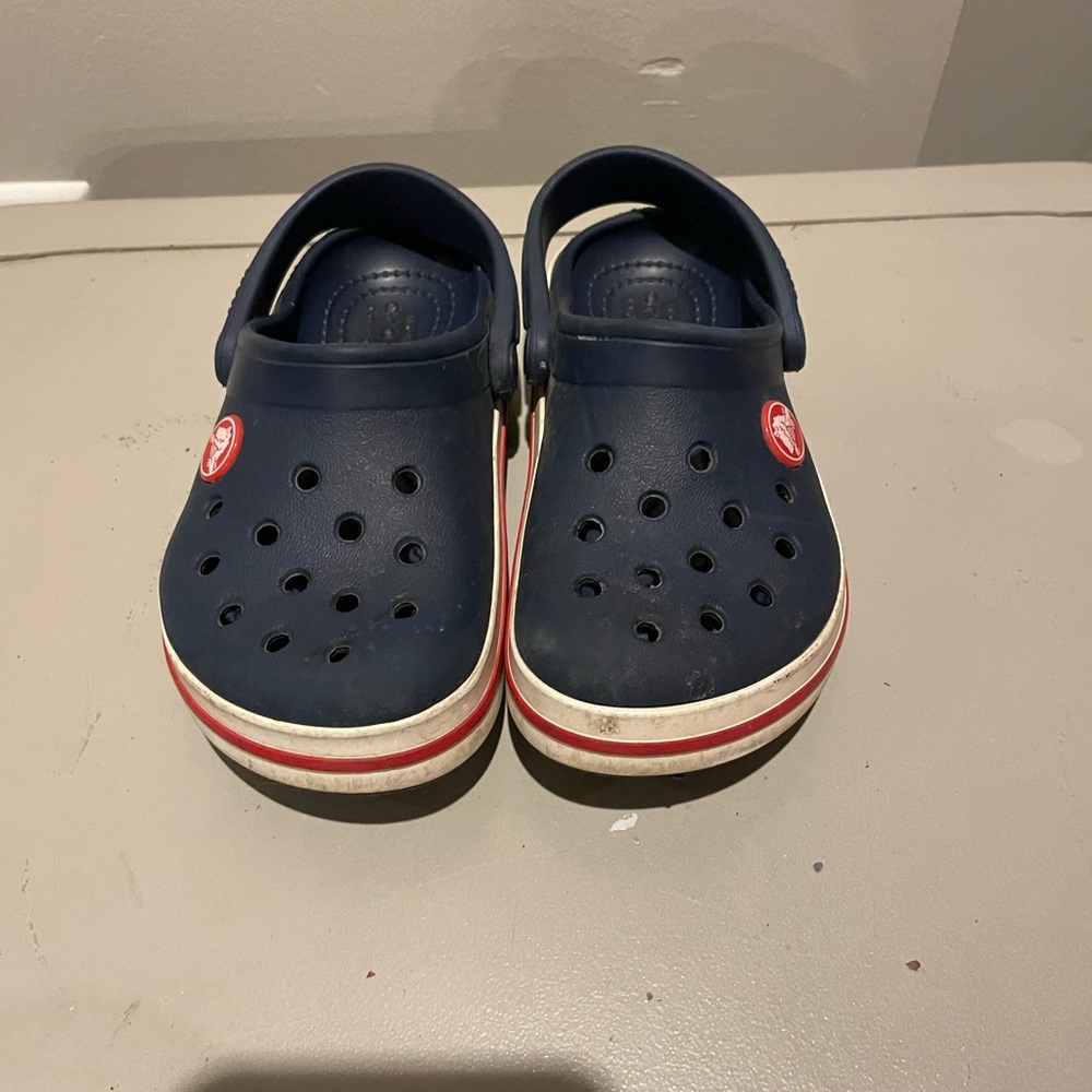 Crocs Navy Blue Slip-On Sandals
